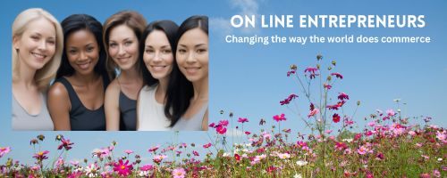 Picture of woman on line entrepreneurs