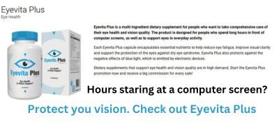 Banner Ad for Eyevita eye care